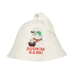 Gorro de sauna - Vamos a darle vapor  Gorro de sauna - Vamos a darle vapor