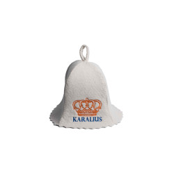 Gorro de sauna - KARALIUS, blanco 