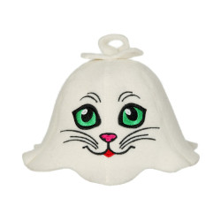 Gorro de sauna - Gatito  Gorro de sauna - Gatito