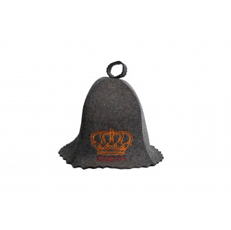 Gorro de sauna - QUEEN, gris