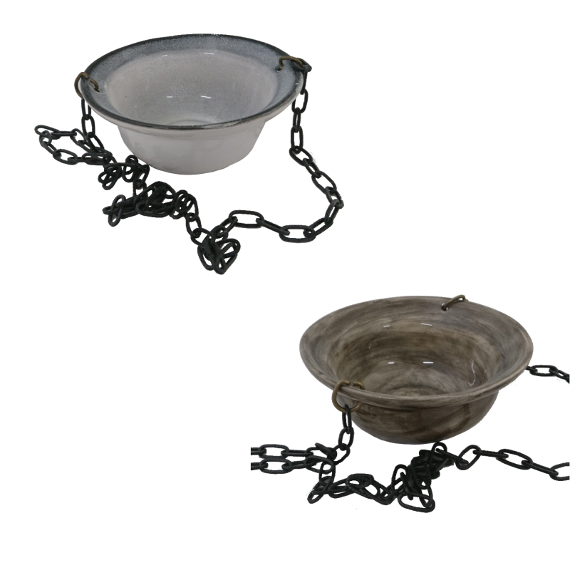 Recipiente de cerámica para perfumes - cuenco