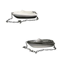 Recipiente de cerámica para perfumes - barco 