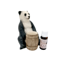 Recipiente de cerámica para aromas - panda  Recipiente de cerámica para aromas - panda