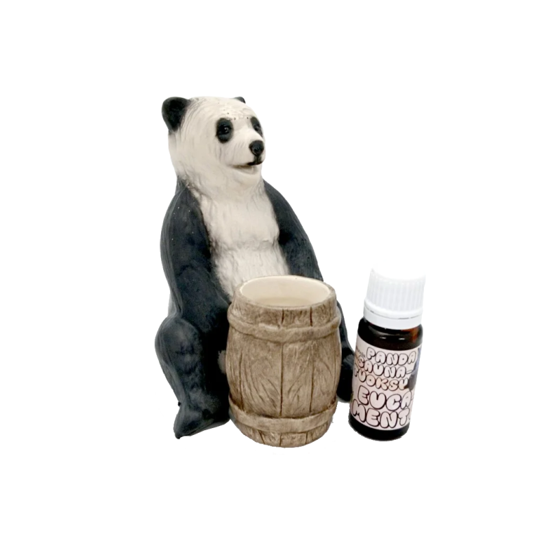 Recipiente de cerámica para aromas - panda