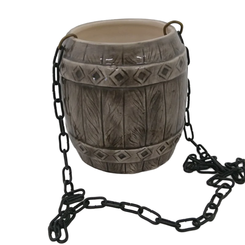 Recipiente de cerámica para aromas - barril