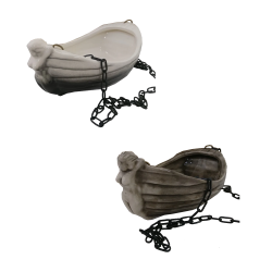 Recipiente de cerámica para aromas - barco con niña  Recipiente de cerámica para aromas - barco con niña