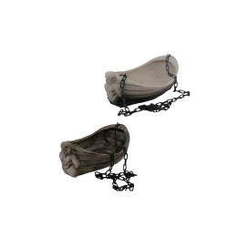 Recipiente de cerámica para aromas - Barco con Poseidón 