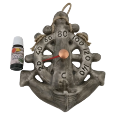 Termómetro de sauna de cerámica - ancla 