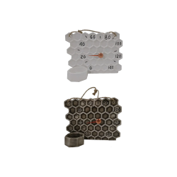 Termómetro de sauna de cerámica - panal 