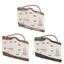 Termómetro de sauna de cerámica - niña en el agua 