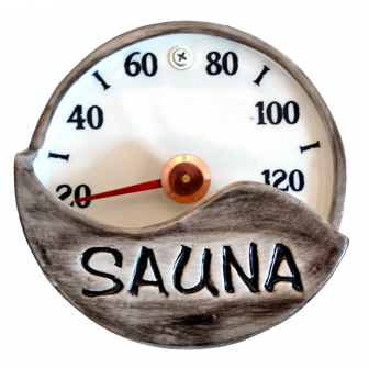 Termómetro de sauna de cerámica - SAUNA
