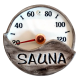 Termómetro de sauna de cerámica - SAUNA