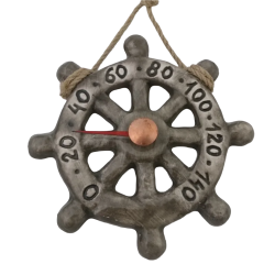 Termómetro de sauna de cerámica - rueda 