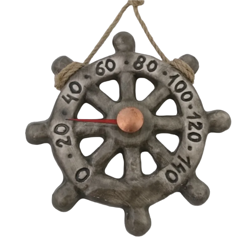 Termómetro de sauna de cerámica - rueda