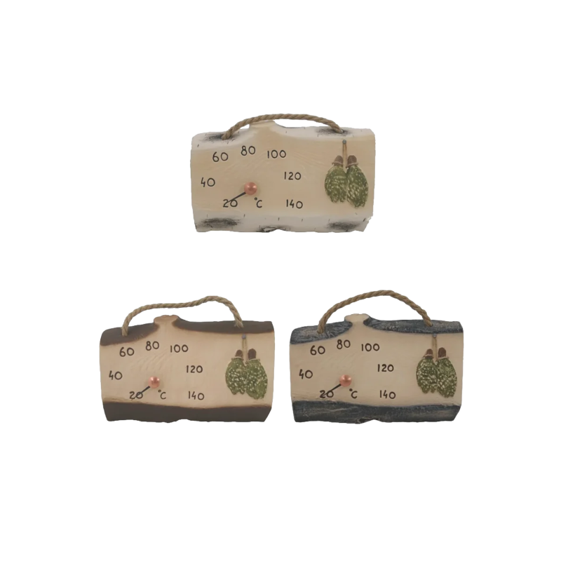 Termómetro de sauna de cerámica - batidores de sauna