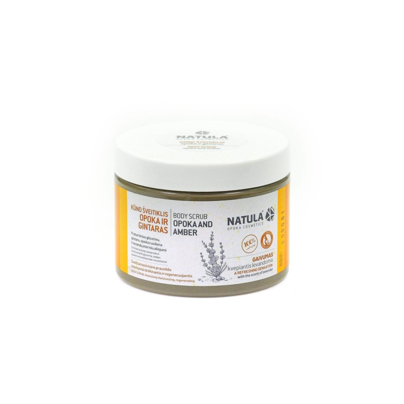 Exfoliante corporal NATULA Opoka y ámbar 500ml