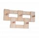 Percha de madera de tilo con 5 ganchos