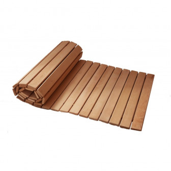 Alfombra de madera, aliso 45x100 cm.