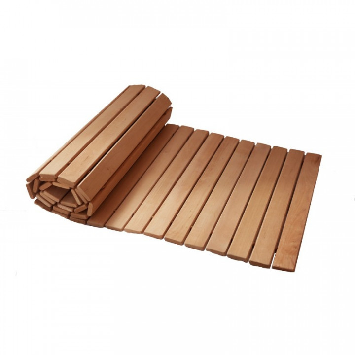Alfombra de madera, aliso 45x150 cm.