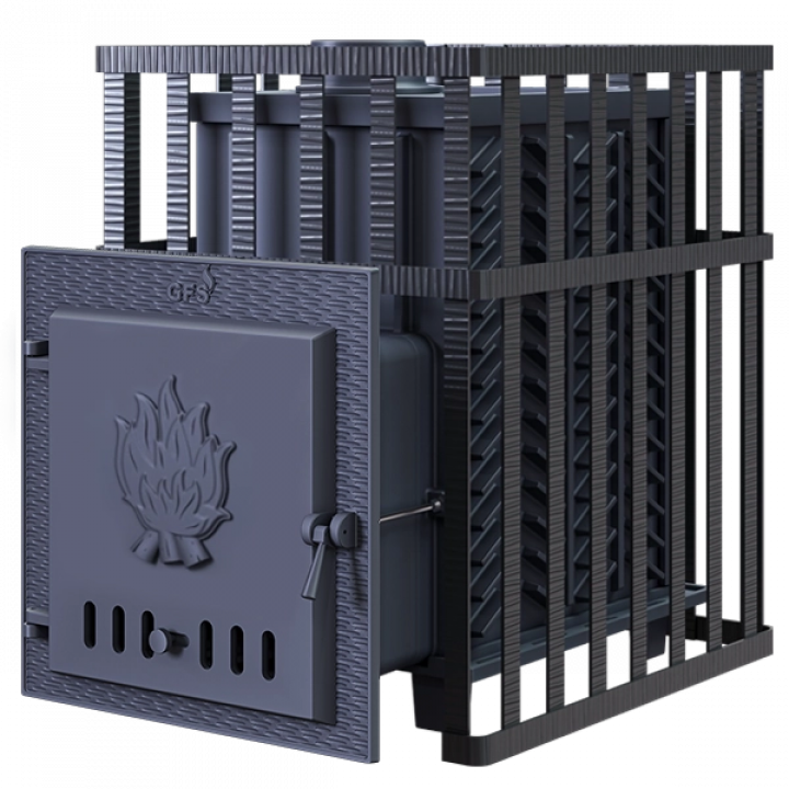 Estufa de leña para sauna GEFEST - GFS ZK 25 con rejilla