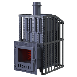 Estufa de leña para sauna GEFEST - GFS ZK Uragan 30 (M) en rejilla  Estufa de leña para sauna GEFEST - GFS ZK Uragan 30 (M) en rejilla