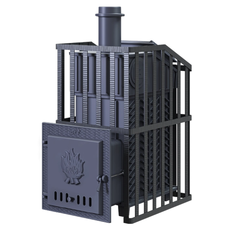 Estufa de leña para sauna GEFEST - GFS ZK Uragan 30 en rejilla