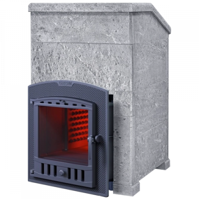 Estufa de sauna de leña - Kit GEFEST GROM 30 (P2) President 1020/60 TALCOMAGNESITE