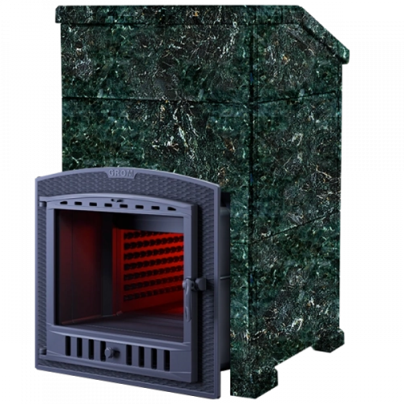 Estufa de sauna de leña - Gefest Grom 50 (P2) Prezidentas 1200/50