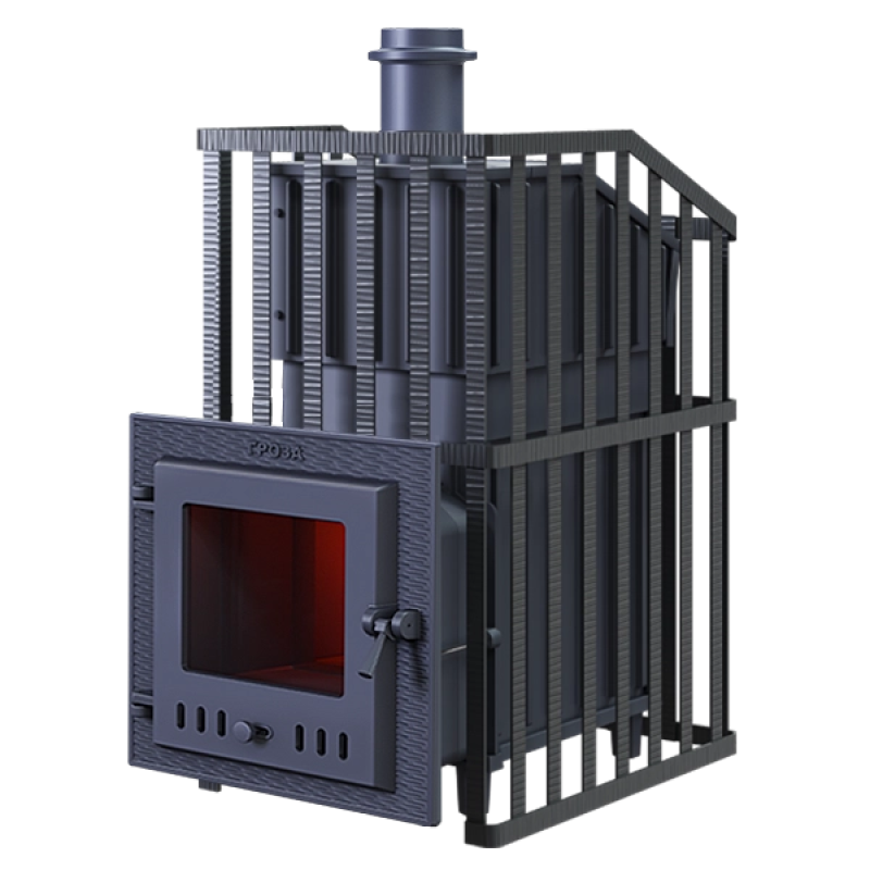 Estufa de sauna de leña GEFEST - Groza Uragan 18 (M)