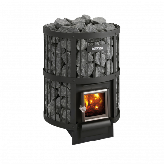Estufa de leña para sauna - HARVIA Legend 240 BimSchV2, negra