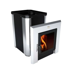 Calentador de sauna de leña - NOVA PANORAMA 18 