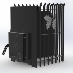 Estufa de sauna de leña - TEPLODAR ETNA 12 