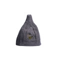 Gorro de sauna de algodón - GRIS - 0