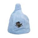 Gorro de sauna de algodón - AZUL CLARO - 0
