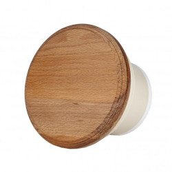 Ventilador de sauna MM-S con válvula antirretorno y acabado en madera redonda d/100mm  Ventilador de sauna MM-S con válvula antirretorno y acabado en madera redonda d/100mm
