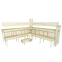 Banco de sauna modular PREMIUM, Aspen - 11