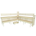 Banco de sauna modular PREMIUM, Aspen - 5