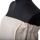 Set de regalo en caja para ELLA. Gorro y delantal de sauna para mujer - LINO