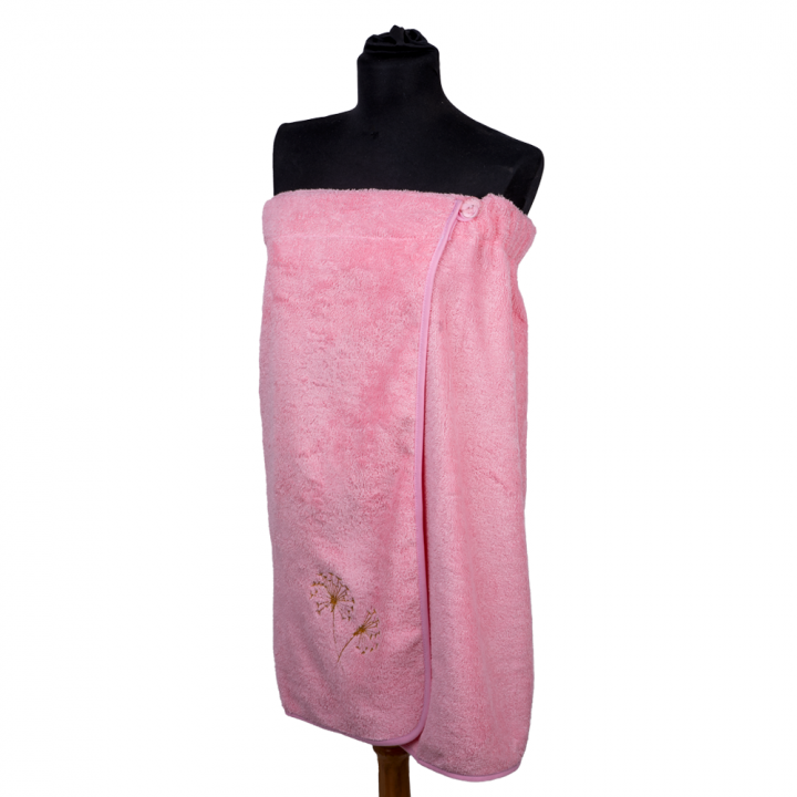 Delantal de sauna para mujer - ROSA
