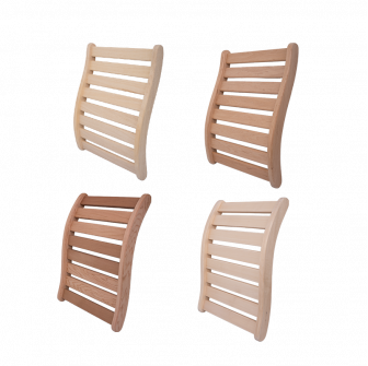 Respaldo de sauna