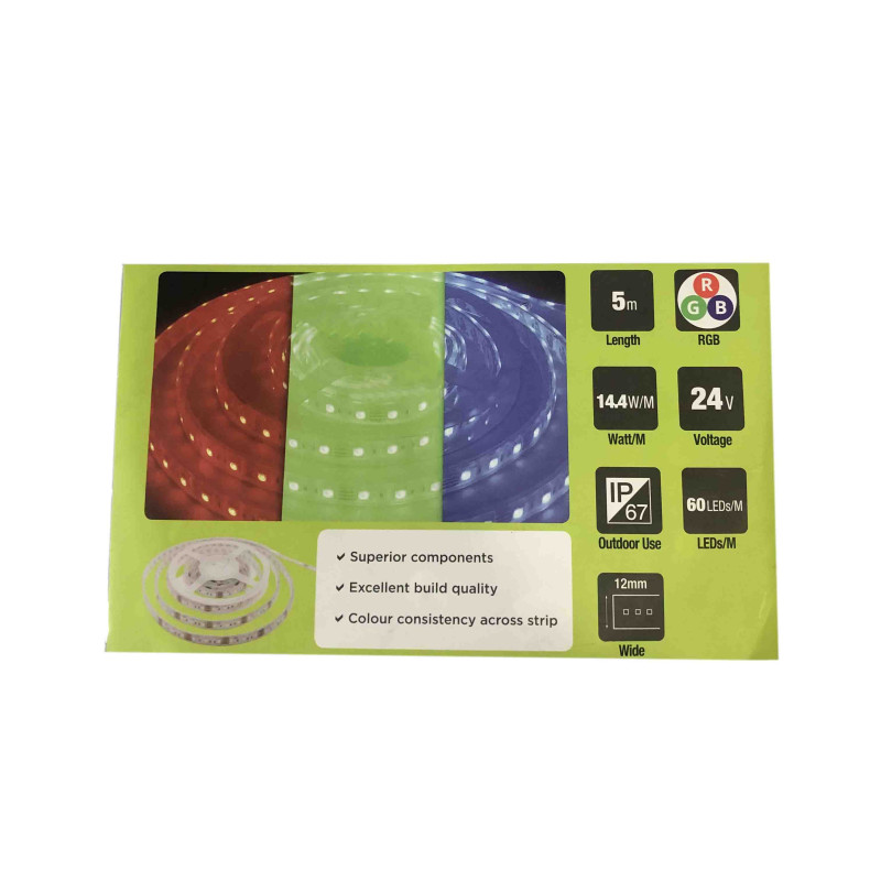 Iluminación de color LED 24V