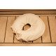Almohada para procedimientos de sauna, color arena, 30 × 30 cm
