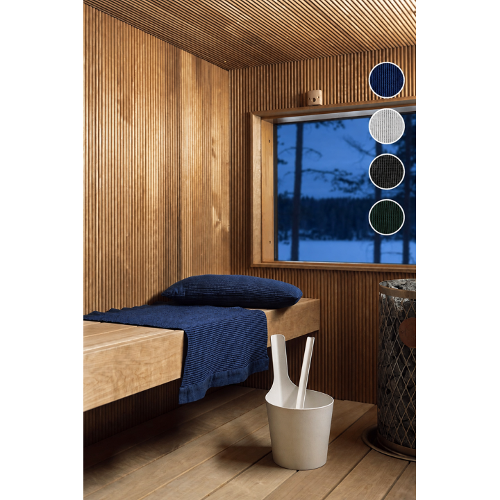 Funda para asiento de sauna RENTO - KENNO, 50 × 60, verde oscuro