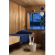 Funda para asiento de sauna RENTO - KENNO, 50 × 60, verde oscuro