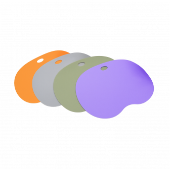 Asientos de sauna color, 4 psc.