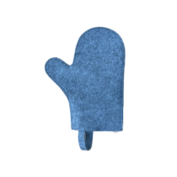 Guante para sauna, gris 