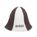 Gorro de sauna BOSAS, a rayas - 0