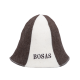 Gorro de sauna BOSAS, a rayas