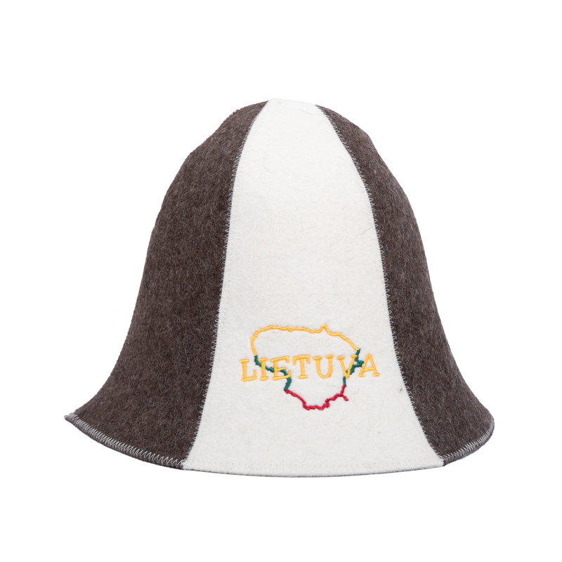 Gorro de sauna - Lietuva, a rayas