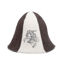 Gorro de sauna - Herbas, a rayas 